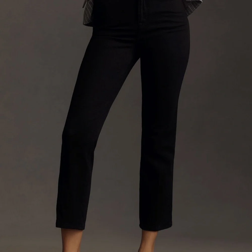 Good American Good Curve High-Rise Straight Leg Jeans s - Picture 5 of 5